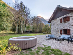 Maison avec grand jardin, garage, spa supplément